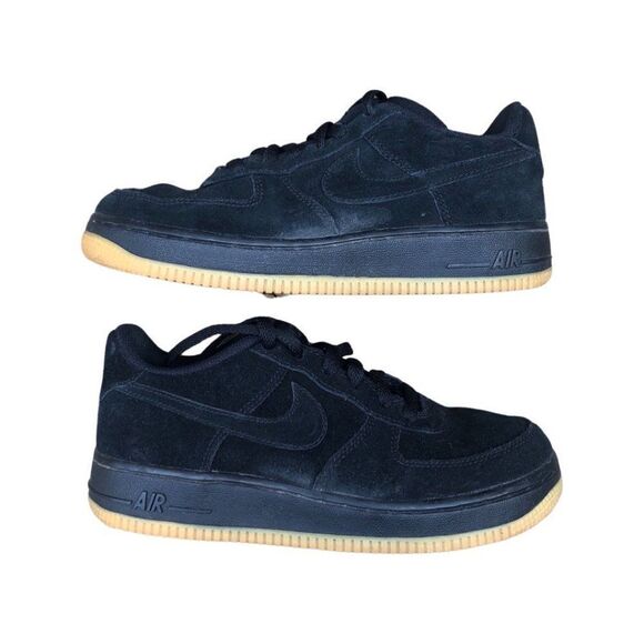 Nike Air Force 1 Premium GS 'Black Gum' Size 5 - Picture 5 of 12